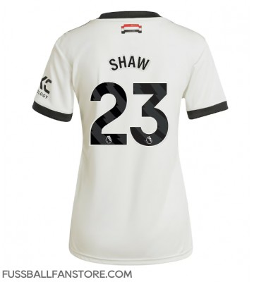 Manchester United Luke Shaw #23 Replik 3rd trikot Damen 2024-25 Kurzarm